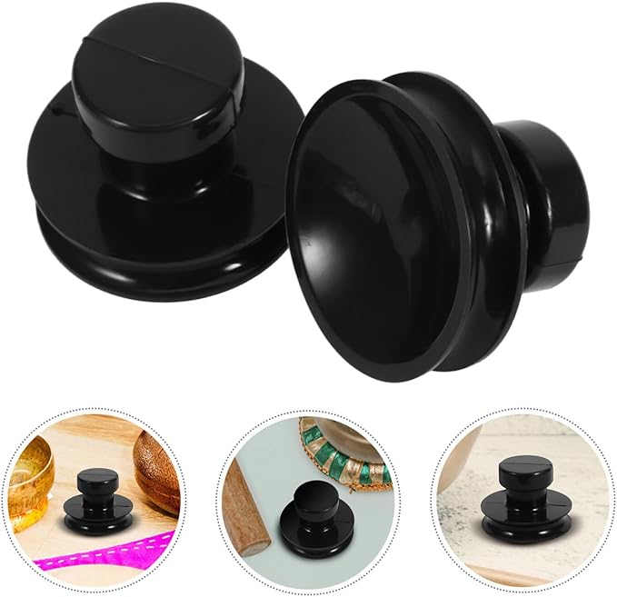 Rubber Suction Cups for Singing Bowls 2Pcs 2.36 Inch Sound Bowl Suction Device Anti-Slip Replacement Accessories for Meditation Yoga Sound Healing - Bloomnest