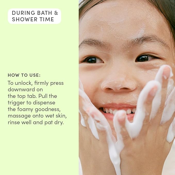 Evereden Kids Foam Soap, Cloud Body Wash (6.7 fl. oz., Juicy Citrus): Spray, Shape & Splash: The Fun, Fluffy Foam That Makes Bath Time Playtime, Hydrating Foaming Bath Soap for Sensitive Skin - Bloomnest