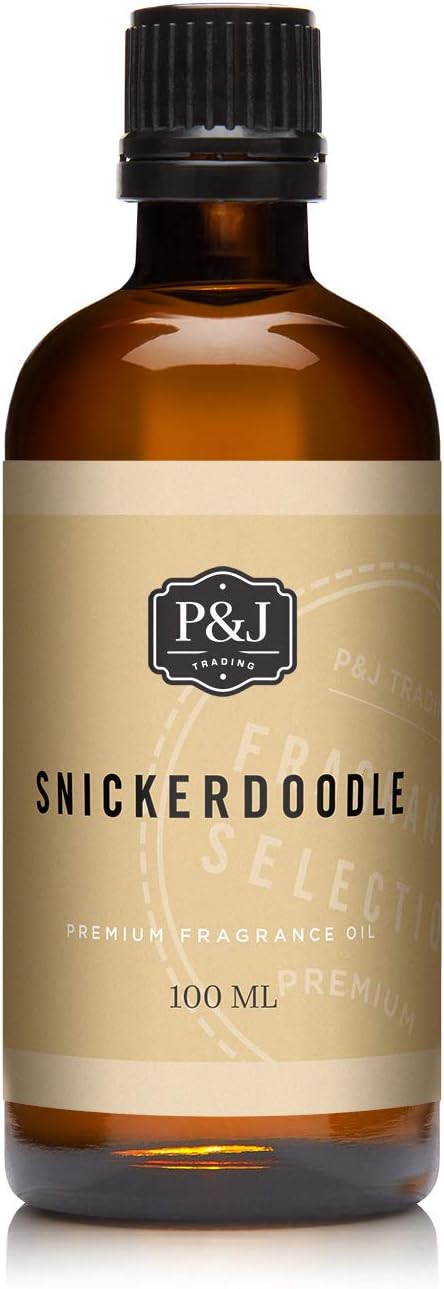 P&J Fragrance Oil Snickerdoodle 100ml - Candle Scents, Soap Making, Diffuser Oil, Fresh Scents - Bloomnest