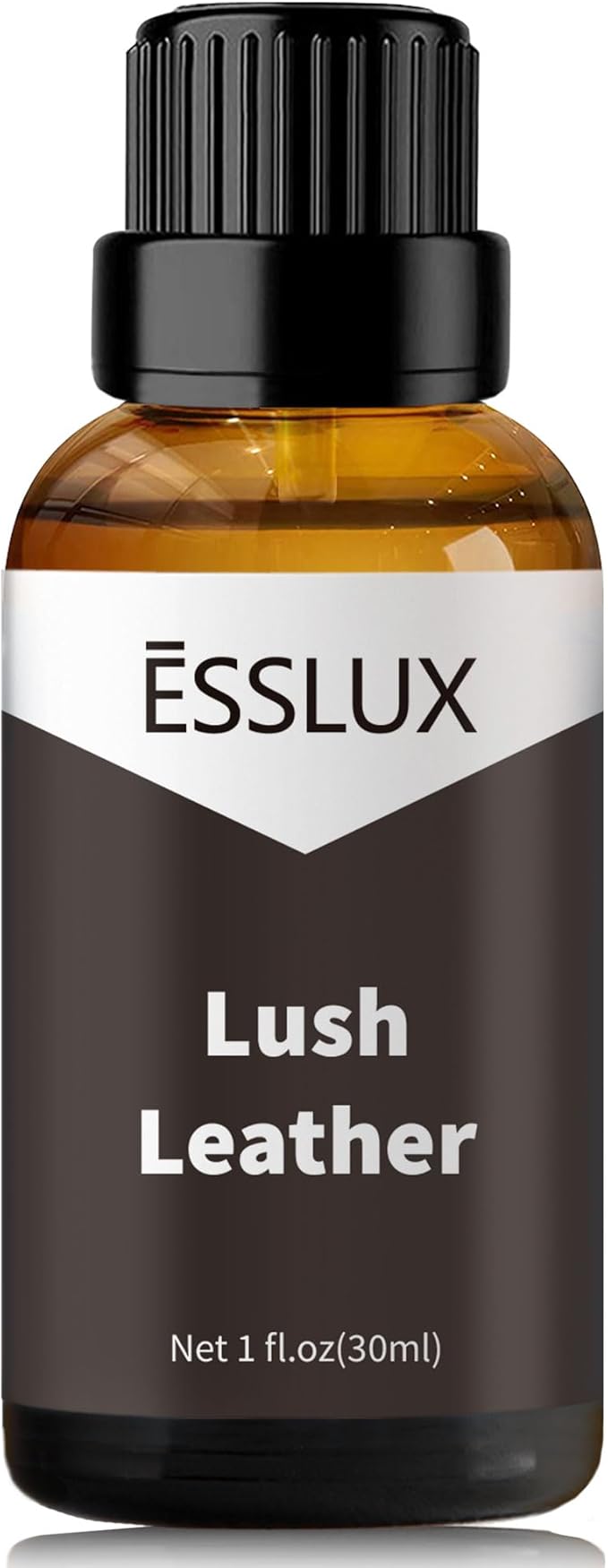 Lush Leather Fragrance Oil - ESSLUX Aromatherapy Essential Scented Oils for Diffuser, Massage, Soap, Candle Making Scents, Perfume, Home Fragrance, 30 ml - Bloomnest