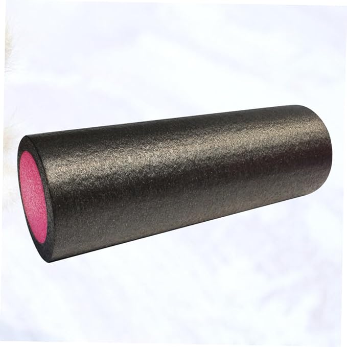 Epe Solid Yoga Roller Fitness Massage Stick for Balance and Muscle Relief High-Elastic Foam Roller for Yoga Pilates and Tension Therapy Black - Bloomnest
