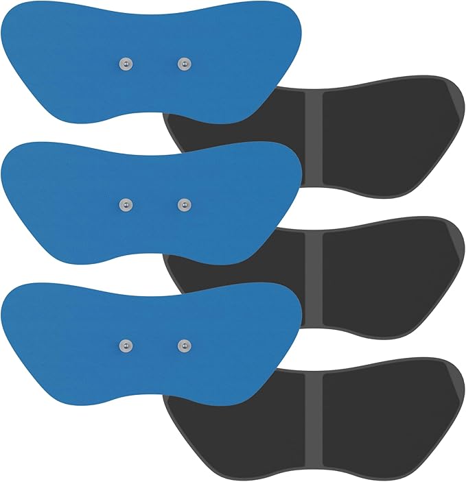 Soterix PainX TENS Unit Electrode Gel Pad Refills - 1 Pack of 6 Pads (Large) - Muscle Stimulator Relaxer Wireless Pads for Relief on Knee, Back, Neck SoterixMedical