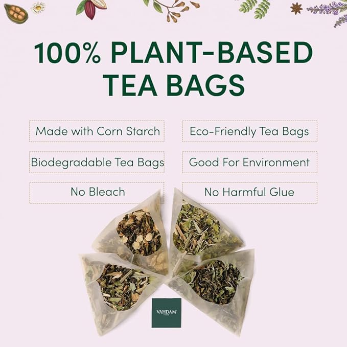 VAHDAM, Classic Tea Advent Calendar 2025 | 24 Unique Flavor in Individually Wrapped Pyramid Tea Bags in Classic Box | Assorted Tea Gift Set | Advent Calendar 2025 Gifts for Women & Men - Bloomnest
