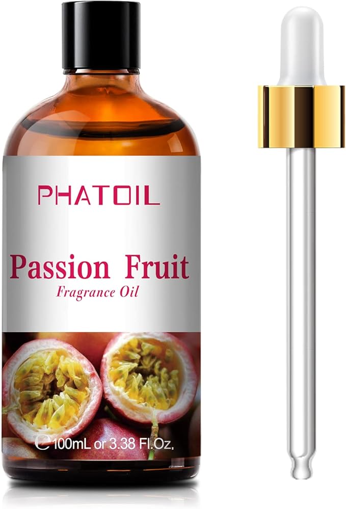 PHATOIL 3.38FL.OZ Passion Fruit Fragrance Oils for Aromatherapy, Essential Oils for Diffusers for Home, Perfect for Diffuser, Yoga, Skin Care, DIY Candle and Soap Making - 100ml - Bloomnest