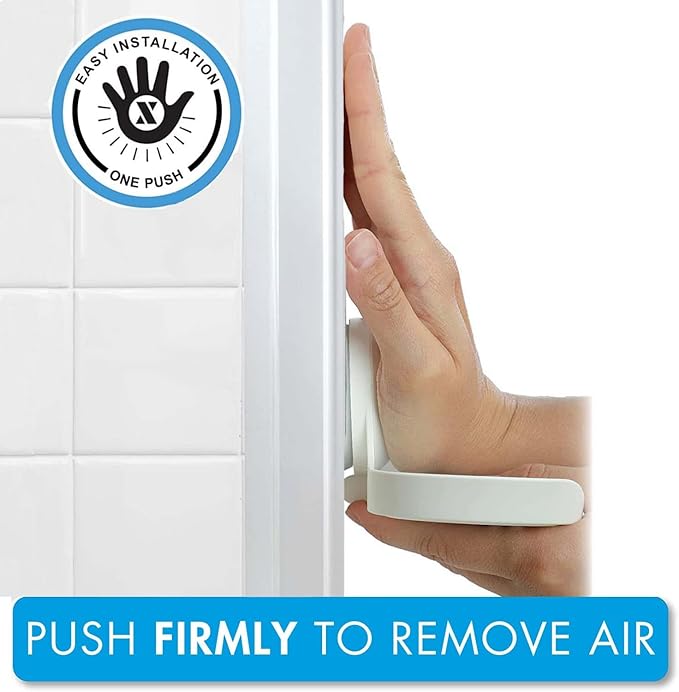 SlipX Solutions Strong Hold Soap Saver, Suction Cup Soap Holder, Must Have Universal Kitchen & Bathroom Shower Accessories (White, Single Tray (2-Pack) - Bloomnest