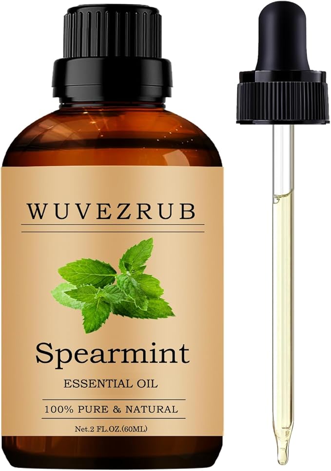 Spearmint Essential Oils, 60ML Pure and Natural Essential Oil for Aromatherapy Diffuser - Spearmint /2 Fl Oz - Bloomnest