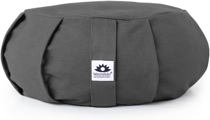 Zafu Meditation Cushion - Eclipse line - Removable Cover and Buckwheat Fill