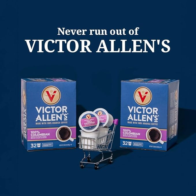 Victor Allen's Coffee Mocha Variety Pack (White Chocolate Mocha, Mocha, Chocolate Caramel), 32 Count, Single Serve Coffee Pods for Keurig K-Cup Brewers - Bloomnest