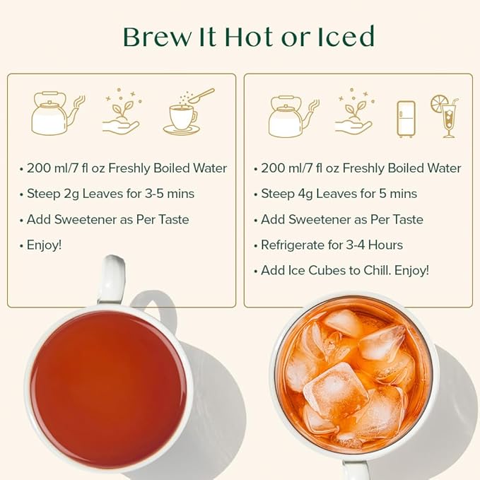 VAHDAM, Cardamom Chai Tea Loose Leaf (50 Cups,3.53 oz)  India's Traditional Cardamom Tea | Spiced Chai Tea | Brew Hot, Iced Or Chai Latte/Masala Chai | Whole Loose-Leaf, Vacuum Sealed - Bloomnest