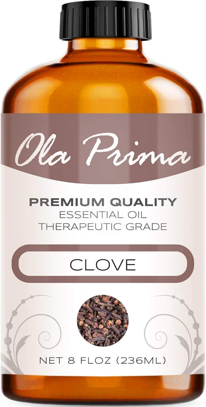 Ola Prima Clove Essential Oil – 8oz Clove Oil - Bloomnest