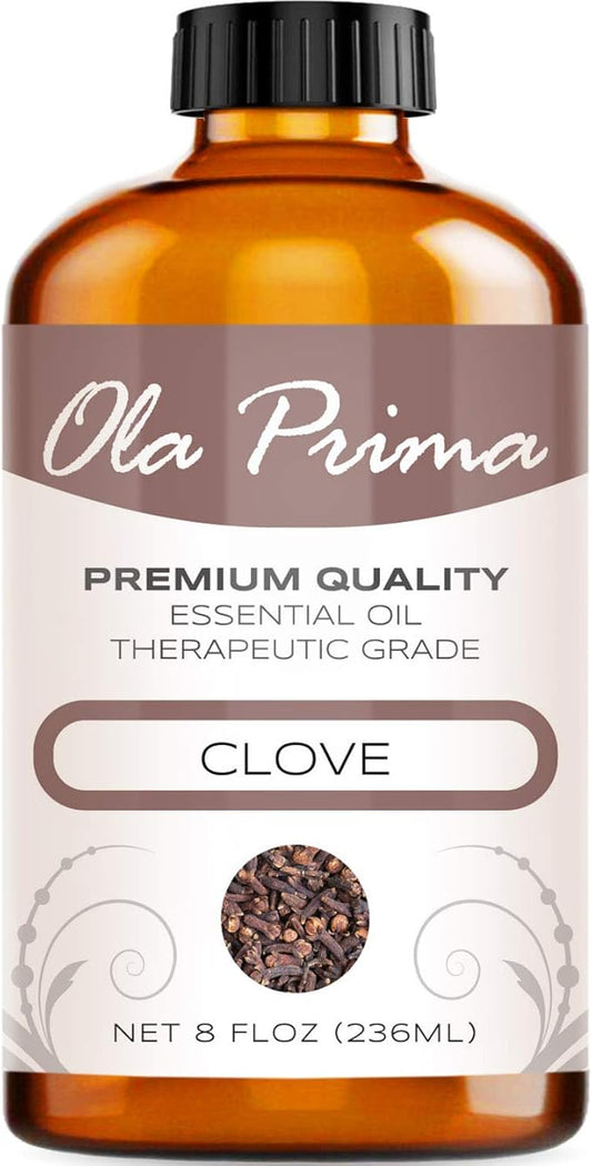 Ola Prima Clove Essential Oil – 8oz Clove Oil - Bloomnest