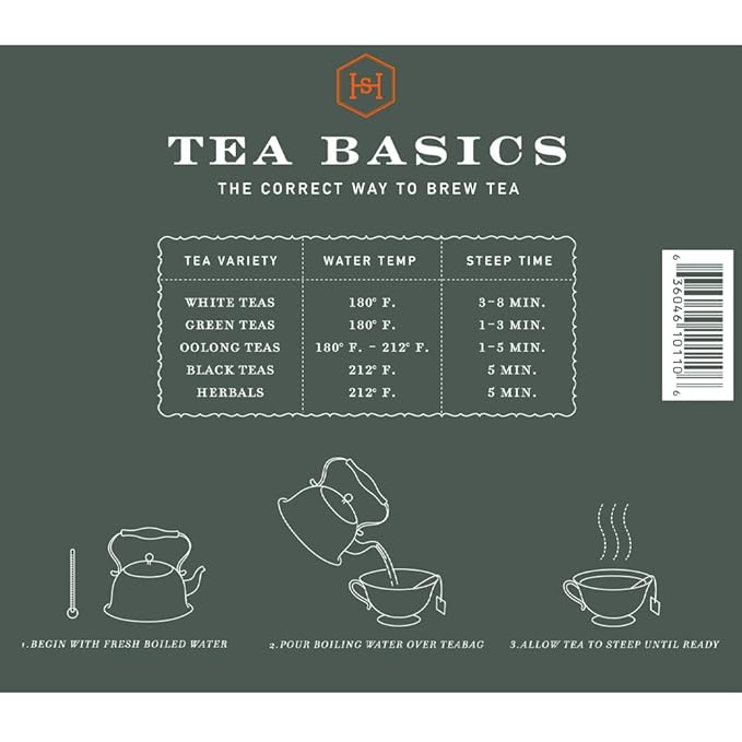 Harney and Sons Hot Cinnamon Spice, a Spicy Black Tea with Cinnamon, Orange Flavors & Sweet Clove - 50 Teabags - Bloomnest