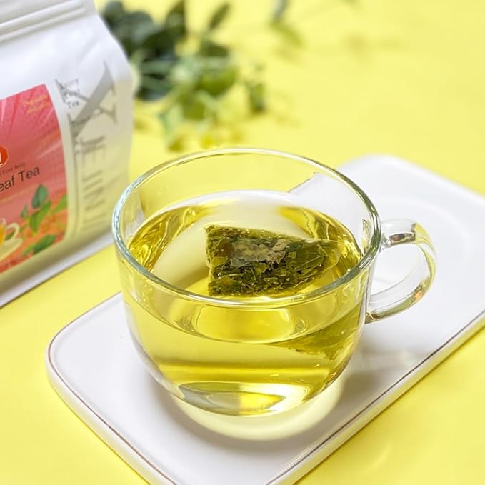 XIEJINJI Raspberry Leaf Tea, 40 Tea Bags – 100% Natural Caffeine-Free Blend to Support Women’s Wellness, No Additives, Pyramid Clear Filter Teabag - Bloomnest