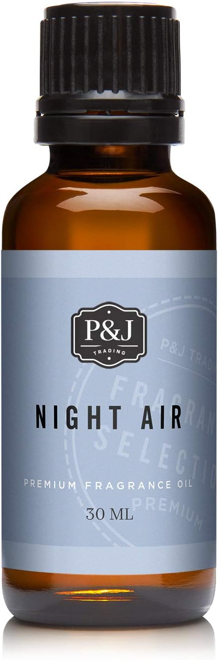 P&J Fragrance Oil - Night Air 30ml - Candle Scents, Soap Making, Diffuser Oil, Fresh Scents - Bloomnest