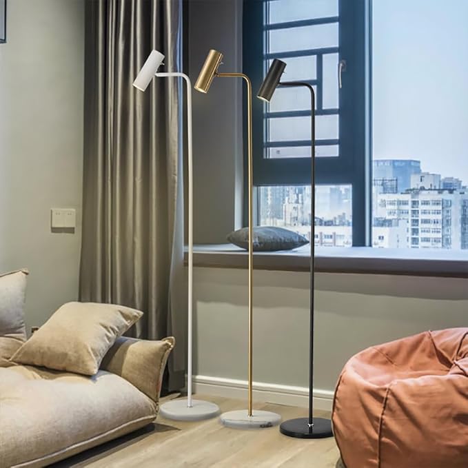 Nordic Floor Lamp Minimalism Modern Family Iiving Room Bedroom Creativity LED Decorative Standing Light (F) - Bloomnest