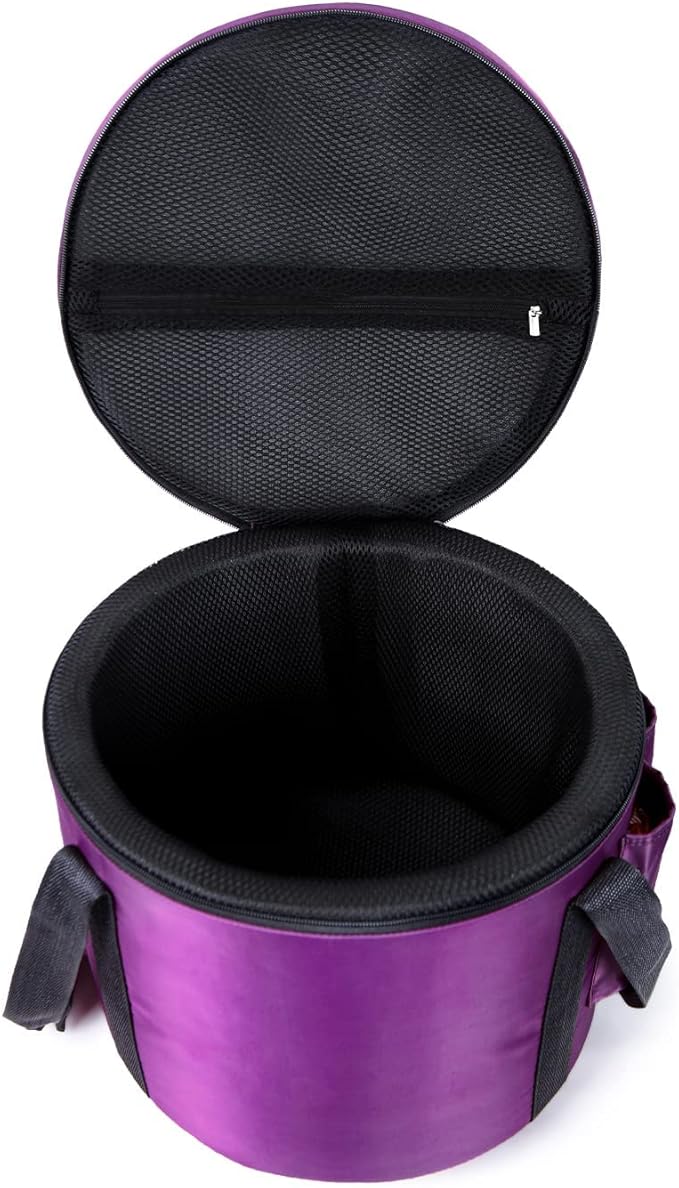 KVKA 12 Inch Crystal Singing Bowl C Note Root Chakra with Carrying Case,Suede Striker (12 Inch, C Note) - Bloomnest
