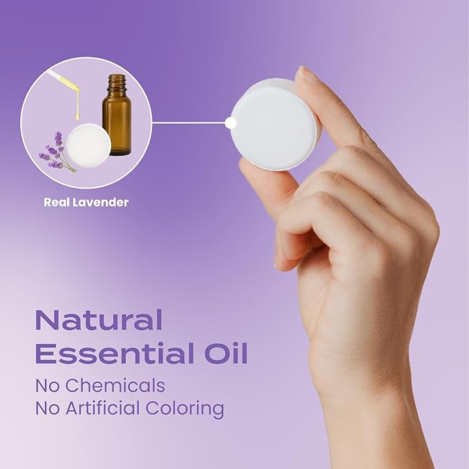 Body Restore Shower Steamers Aromatherapy 15 Pack – Valentines Day Gifts for Her and Him, Birthday Gifts for Women and Men, Relaxation, Stress Relief, Self Care – Lavender - Bloomnest