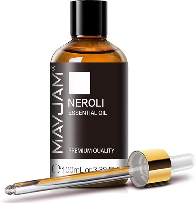 MAYJAM Neroli Essential Oil - Huge 3.38 Fl.oz - Premium Grade Essential Oils for Home Diffusers Skin Care - Neroli Oil for Soap Making Scent - Bloomnest
