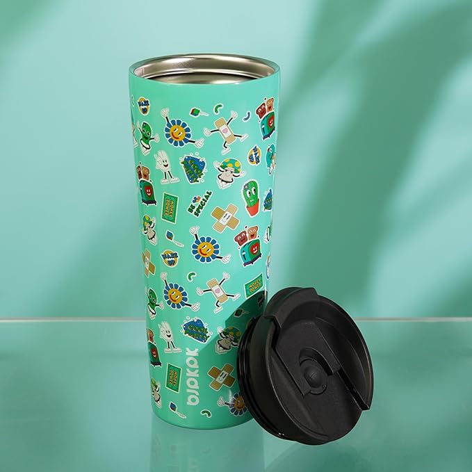 BJPKPK 30oz Tumbler With lid And Straw Stainless Steel Travel Coffee Mug Insulated Tumblers Cups,Yummy - Bloomnest