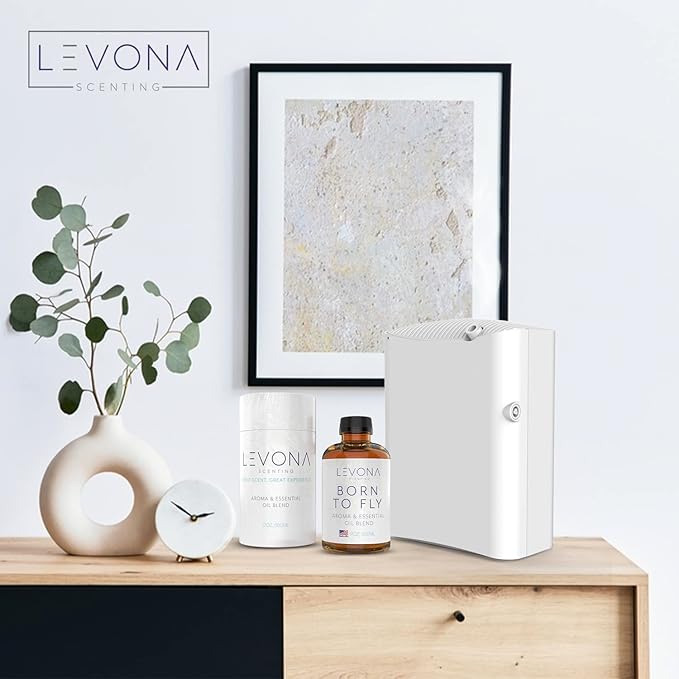 Levona Scent Essential Oil for Diffuser: Home Luxury Scents Fragrance Oil - Aroma Diffuser Oil Refill - Hotel Oil Diffuser Essential Oils for Humidifiers - 500 Ml/ 17oz Essential Oils - Born to Fly - Bloomnest