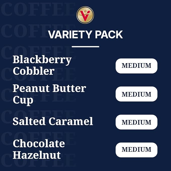Victor Allen's Coffee Sweet and Salty Flavored Coffee Variety Pack 96 Count, Single Serve Coffee Pods for Keurig K-Cup Brewers - Bloomnest