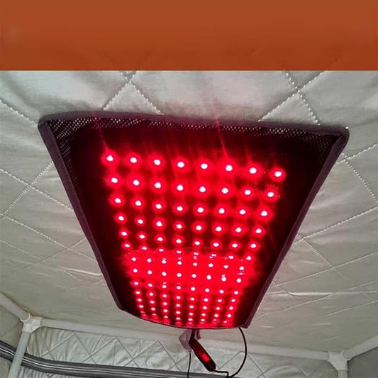 Infrared Red Light Therapy Panel Lamp for Sauna Tent, 660nm LED Red Lights Therapy Panel for Face and Body iDOTODO