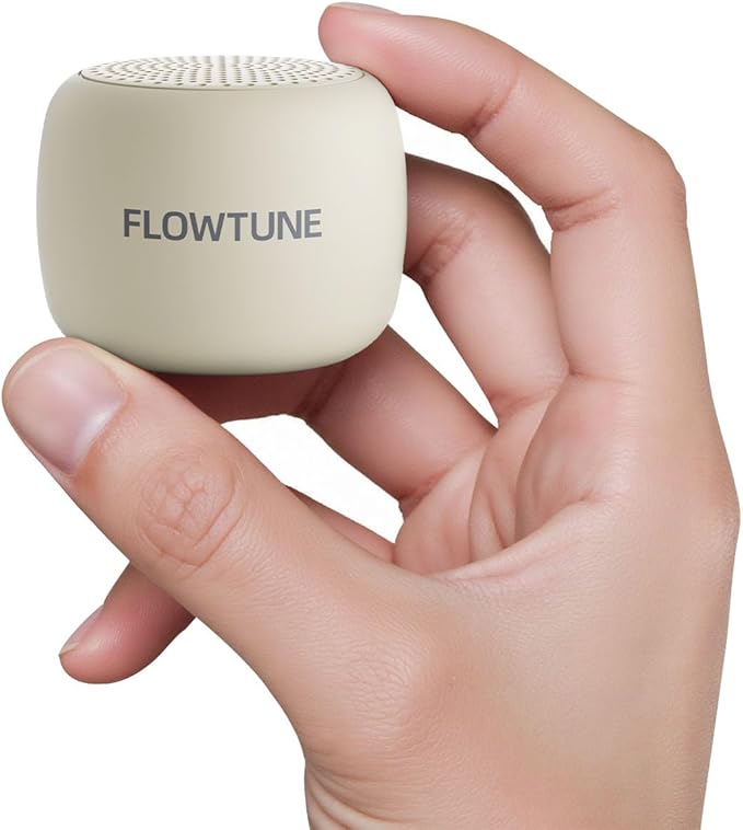 FLOWTUNE Sound Machine Flowtune White Noise Machine for Baby Adults, Mini Portable Sound Machine for Travel, 6H Timer, 18 Soothing Sleep Sounds Gift (Putty) - Bloomnest