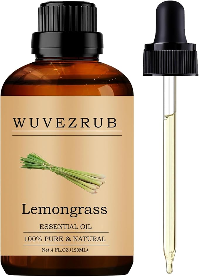 Lemongrass Essential Oil, 120ML Pure and Natural for Aromatherapy Diffuser - 4 Fl Oz - Bloomnest