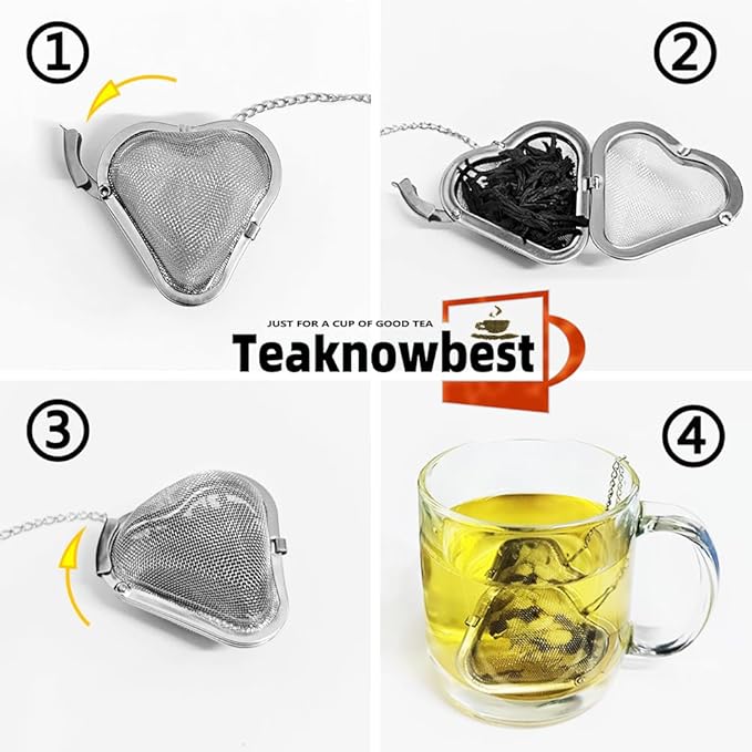 Dalmatian Dog Tea Infuser - Stainless Steel Loose Leaf Tea Ball with Chain, Fine Mesh Tea Strainer for Herbal/Green/Iced Tea, Gift for Tea Lovers (Dog, 2PCS) - Bloomnest