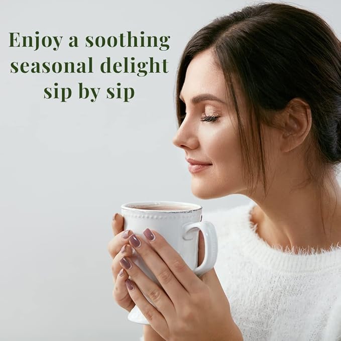 The Republic of Tea - Peppermint Bark, Cool Winter Herb Tea, 250 Tea Bags, Caffeine-Free - Bloomnest