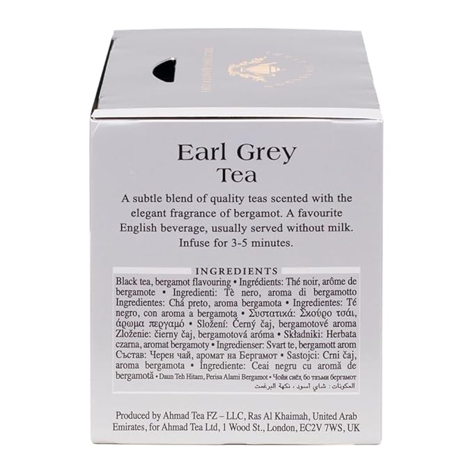 AHMAD TEA Tea Earl Grey, 20 CT - Bloomnest