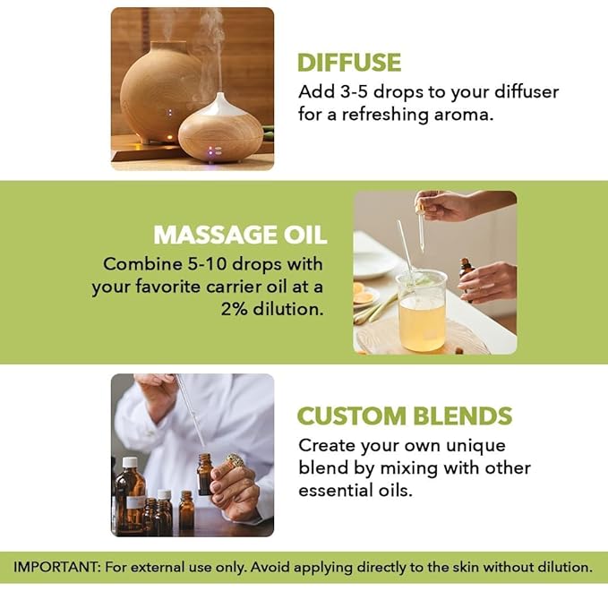 Majestic Pure Lemongrass Essential Oil with Glass Dropper - 4 Fl Oz Pack of 2-100% Pure and Natural Lemongrass Oil - Premium Grade Essential Oils for Diffuser, Aromatherapy, Soap and Candle Making - Bloomnest
