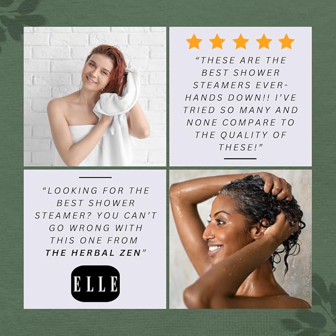 Shower Steamers Aromatherapy Tablets – Variety Pack - Shower Bombs Aromatherapy Made in USA – Valentines Day Gift for Her and Him – Natural Essential Oils – Adult Christmas Stocking Stuffers (8 Pack)