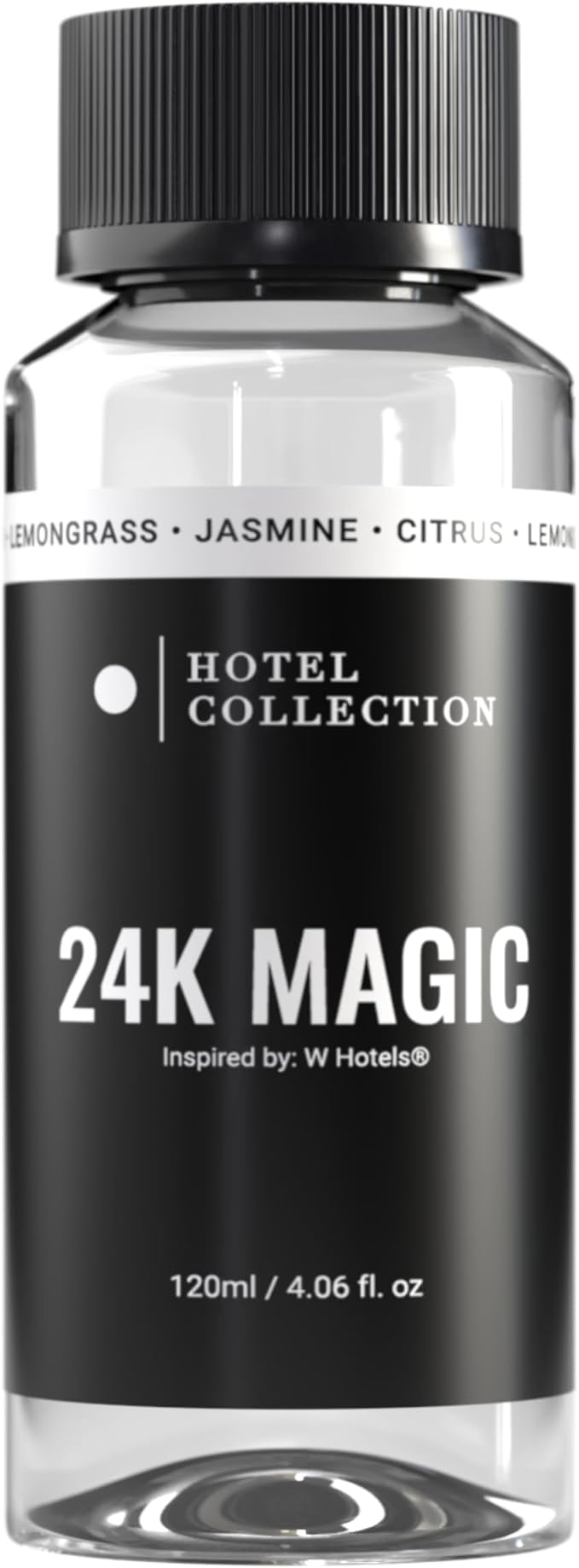 Hotel Collection Diffuser Oil - 24K Magic - Aromatherapy Essential Fragrance Oil - Citrus, Lemongrass, and Jasmine - 120mL 4.1 Fl oz - Bloomnest