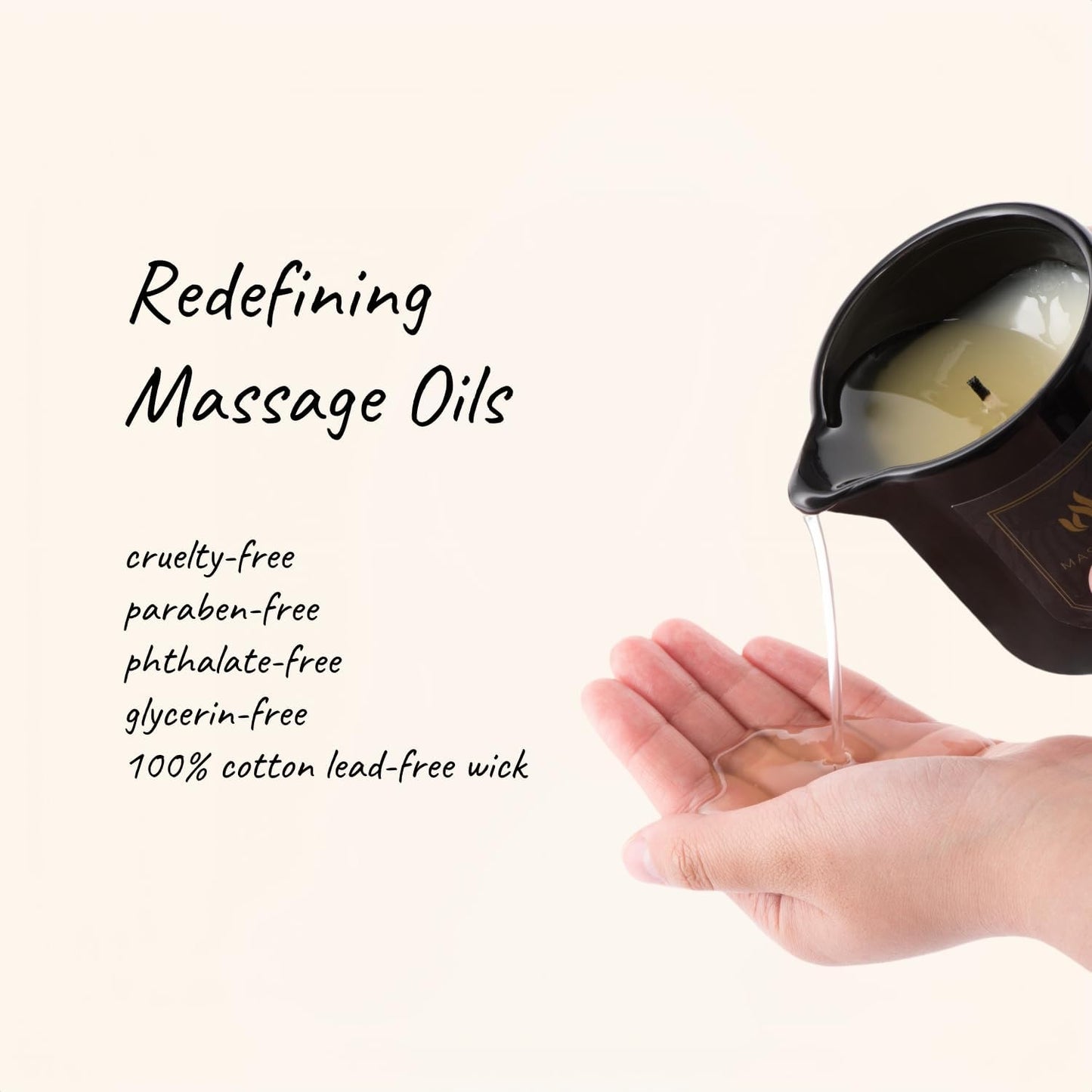 MELONY Massage Oil Candle | Great for Calming, Soothing and to Relax | with Natural Soy Wax | 8.1oz (Chocolate Whiskey)