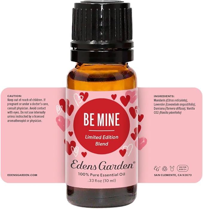 Edens Garden Be Mine Essential Oil Blend- 100% Pure Premium Grade, Undiluted, Natural, Therapeutic, Aromatherapy, The Best for Diffusing, Skin, Candle, Kid Safe 10 ml (.33 fl oz) - Bloomnest
