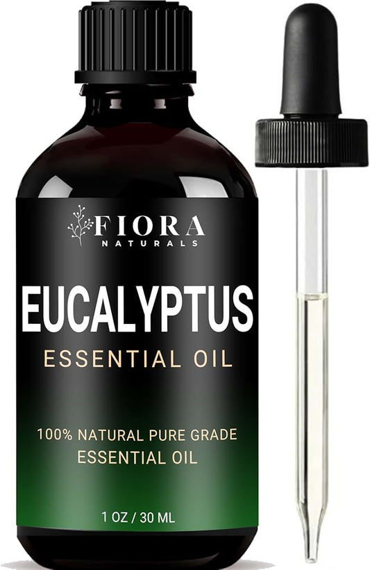 Eucalyptus Essential Oil - 100% Pure Eucalyptus Oil for Diffuser, Humidifier, Sinus, Cold, and Aromatherapy - Natural Oil for Skin, Hair, Scalp and Massage - Bloomnest