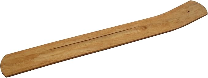 TRENDBOX 10pcs Handmade Plain Wood Wooden Incense Stick Holder Burner Ash Catcher Natural Design Buddhist - Bloomnest