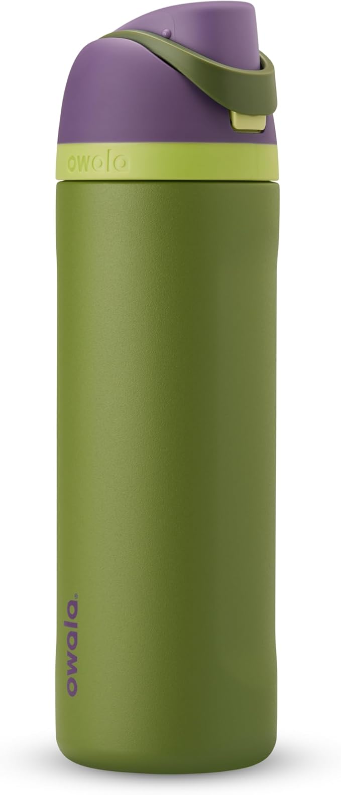 Owala Marvel FreeSip Insulated Stainless Steel Water Bottle with Straw for Sports and Travel, BPA-Free Sports Water Bottle, 24 oz, Hulk Owala