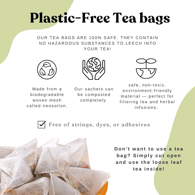 Detox Liver Tea - Herbal Debloat Blend - AIP Autoimmune Protocol Compliant - Whole 30, Paleo Friendly - Organic Cleansing Herbs with Dandelion Root, Ginger, Rooibos - Bloomnest