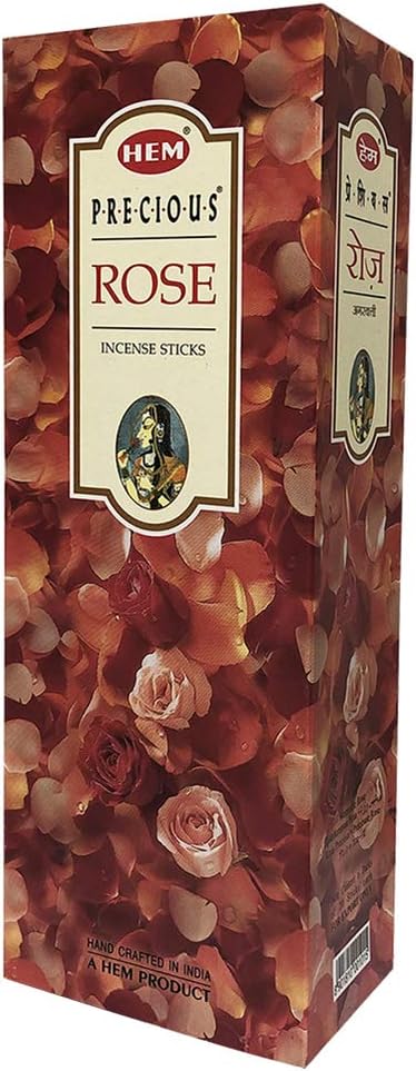 Precious Rose Incense Sticks and Incense Stick Holder Bundle Insence Insense Hem Incense Sticks TRUMIRI