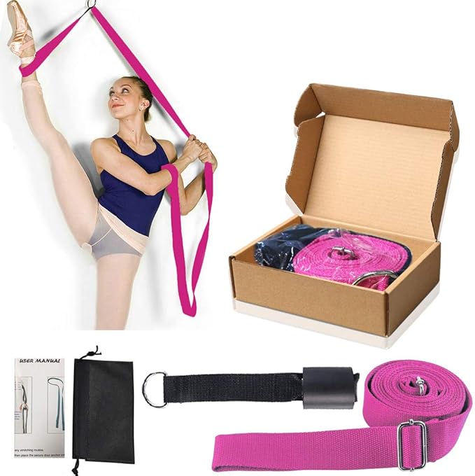 Leg Stretcher, Door Flexibility & Stretching Leg Strap - Great for Ballet Cheer Dance Gymnastics or Any Sport Leg Stretcher Door Flexibility Trainer Premium Stretching Equipment - Bloomnest