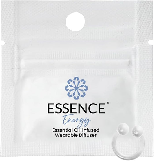 Essence Wearable Aromatherapy Nasal Diffuser – Energy Blend Essential Oil Nose Ring – Personal Scent Clip for Travel, Work & Everyday Use – Made in USA - Bloomnest
