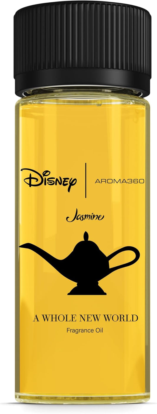 Aroma360 | Disney - A Whole New World Fragrance Oil Blend | Disney Princess Jasmine | Luxury Essential Oil Diffuser | Aromatherapy Scent Diffuser Oil | Bergamot Orange Blossom Rose 1.7 fl oz 50 mL - Bloomnest