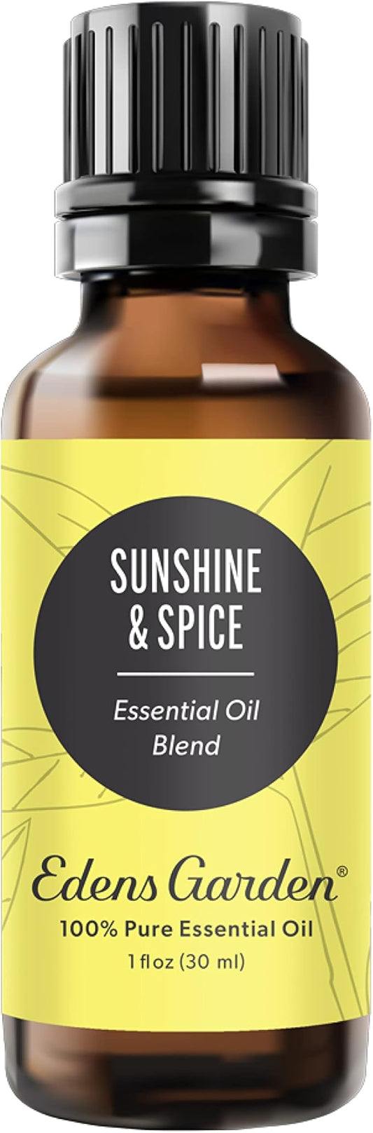 Edens Garden Sunshine Spice Essential Oil Blend- 100% Pure Premium Grade, Undiluted, Natural, Therapeutic, Aromatherapy, The Best for Candle, Laundry, Humidifiers 30 ml (1 fl oz) EdensGarden
