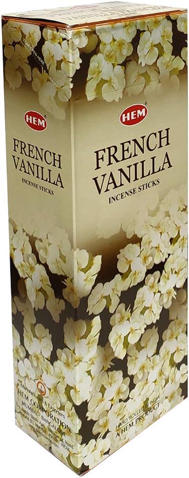 French Vanilla Incense Sticks and Incense Stick Holder Bundle Insence Insense Hem Incense Sticks TRUMIRI