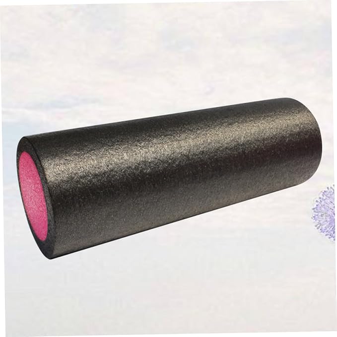 Epe Solid Yoga Roller Fitness Massage Stick for Balance and Muscle Relief High-Elastic Foam Roller for Yoga Pilates and Tension Therapy Black - Bloomnest