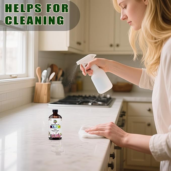 Lily Essential Oil (4 oz/120 ml) — Lily Oils for Aromatherapy, diffusers, humidifiers, Home fragrances, DIY Skincare, soap Making, DIY Candle Making, Relaxation, Yoga, and Meditation - Bloomnest