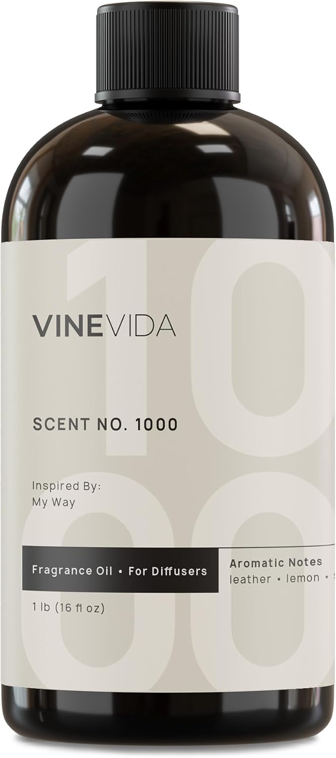 VINEVIDA (16oz) Hotel Fragrance Collection Diffuser Oil - Scents for Home - Cold Air Diffuser Oil - Essential Oil - No.1000 Inspired by My Way VINEVIDA