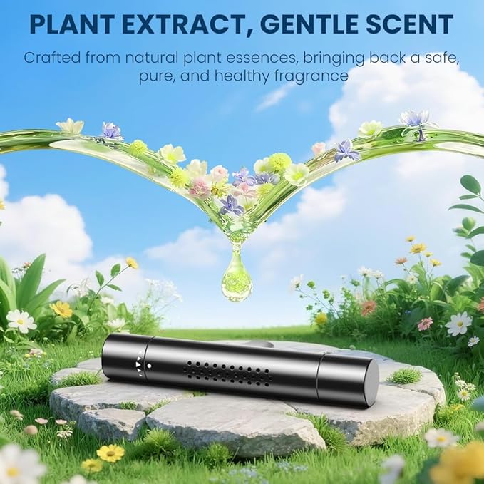 Car Air Freshener Diffuser, Car Perfume Diffusers Vent Clips for Essential Oils, Universal Automotive Fragrance Decoration Accessories Gift - Bloomnest